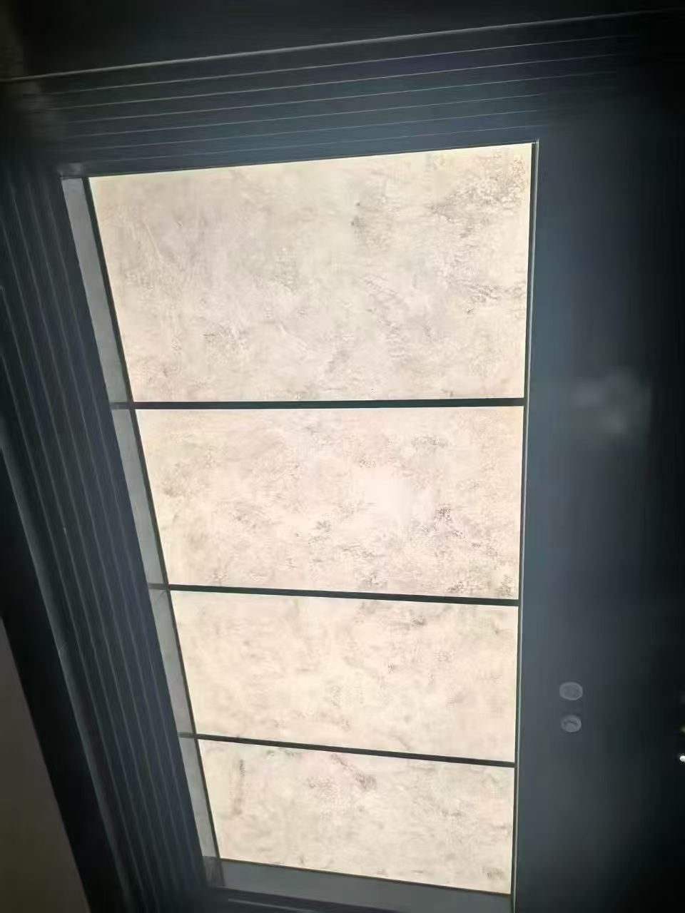 Backlit faux alabaster door panels — Luxury Hotel · Translucent Faux Alabaster Panel Lobby Project by ETERNAL